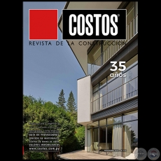  	COSTOS Revista de la Construccin - N 326 - NOVIEMBRE 2022 